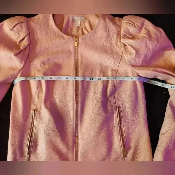 NWOT Ryegrass Chic genuine leather jacket, Sz S - Picture 8 of 11